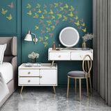 Decoración de Pared Mariposas 3D SAOROPEB, 72 Piezas, 3 Tamaños