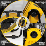Ventilador Industrial DEWALT 600 Cfm y 3 Velocidades DXAM-2260