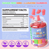 Gummies HMB & L-Leucina 3000mg Veganas 60 unidades