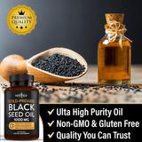 Cápsulas de Aceite de Semilla de Nigella Sativa - NEW AGE