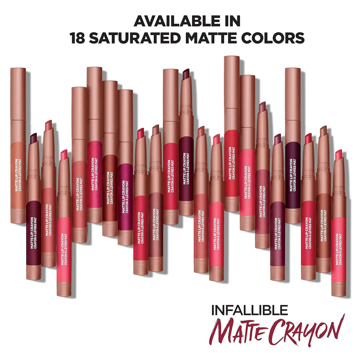Lápiz Labial Mate Infallible, Flirty Toffee
