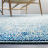 Alfombra de área, diseño oriental desgastado, modelo EVK256C