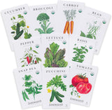 Semillas Orgánicas Sereniseed - No GMO, 10 Variedades
