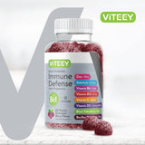 Gomitas Multivitamínicas 8 en 1 con Probióticos - Vegetarianas