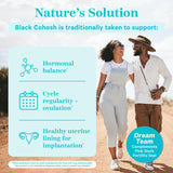 Suplementos de Cohosh Negro para Mujeres Pink Stork