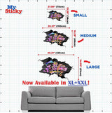 Vinilo Personalizado 3D Graffiti | Decoración Removible MYS105-Medio