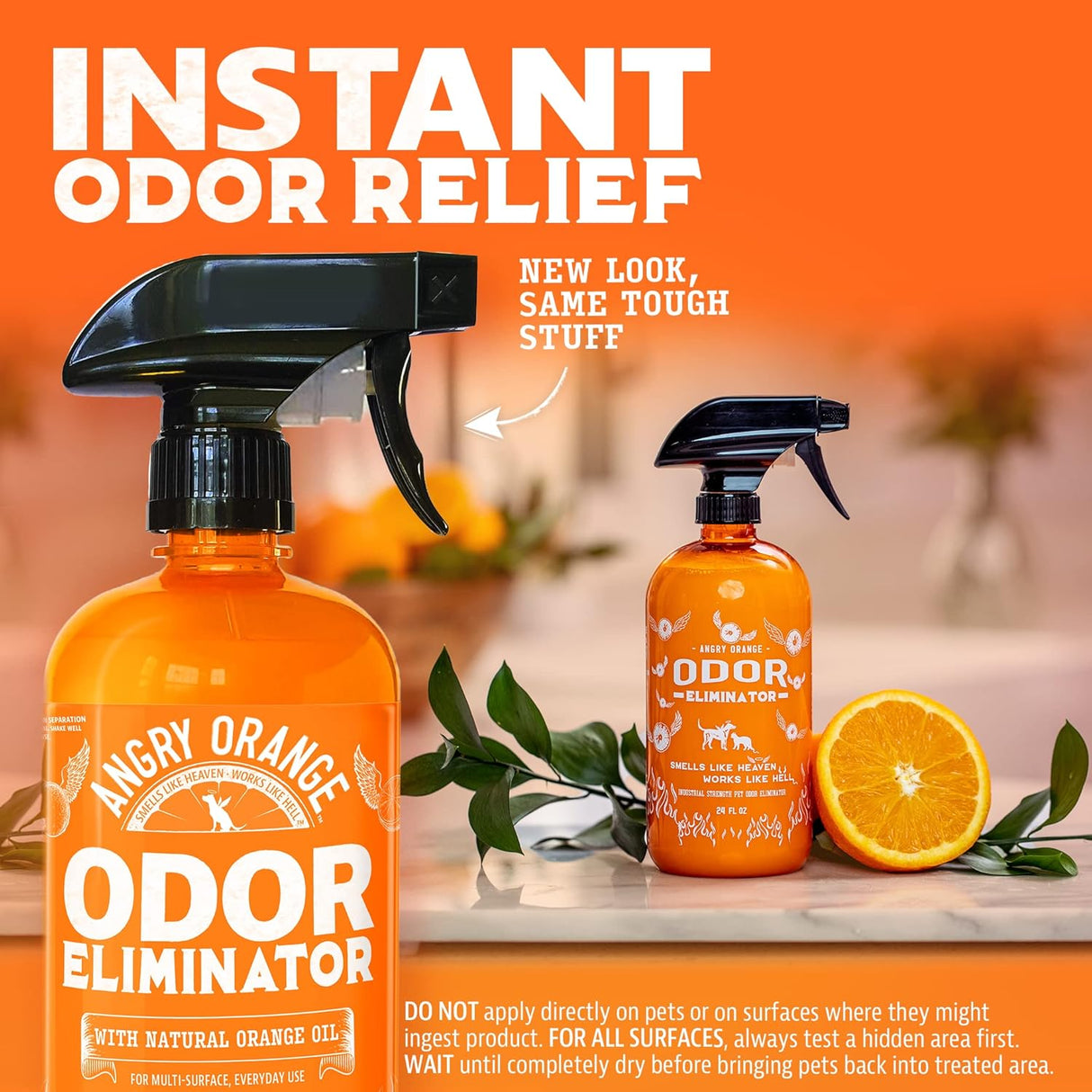 Eliminador de Olores ANGRY ORANGE para Mascotas 24 oz