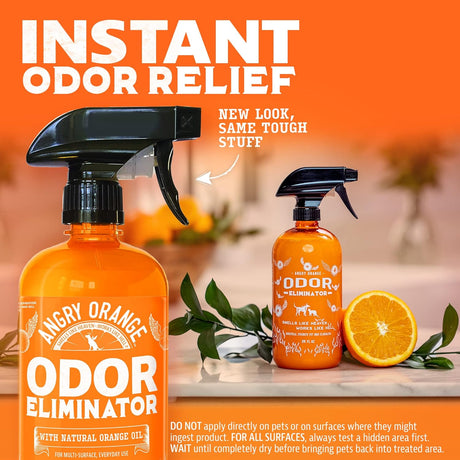 Eliminador de Olores ANGRY ORANGE para Mascotas 24 oz
