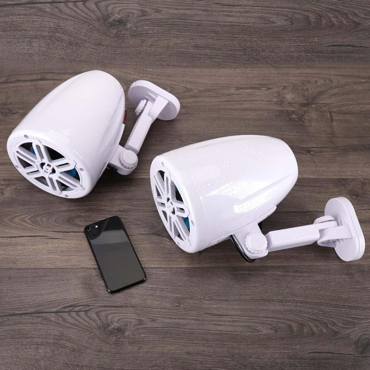 Parlantes todoterreno impermeables blanco PYLE PLMRWK59WT
