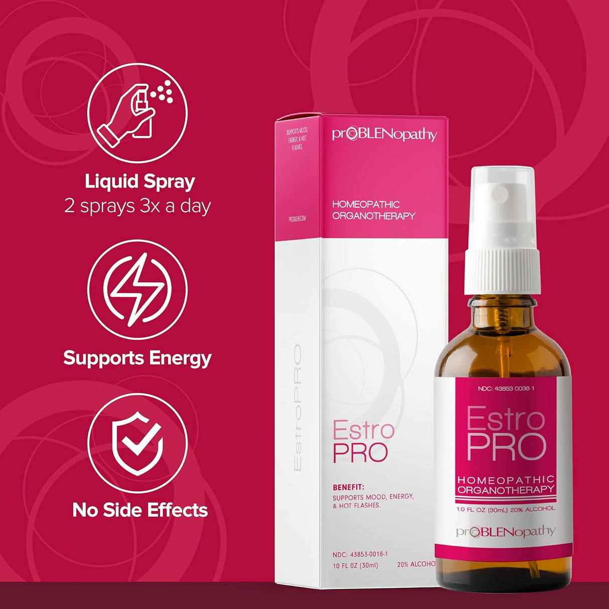 Estrógeno y progesterona suplemento natural hormonal