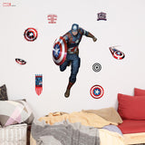 Wall Palz Vinilos Decorativos Captain America 27 Realidad Aumentada