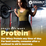 Proteína de Vainilla Gnarly Nutrition – 25g, Reparo Muscular, NSF, 32 oz