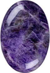 Cristal de piedra de palmera de amatista, terapia natural
