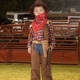 Disfraz de Vaquero para Niños Latocos 7 PCS, 3-10 Años