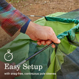Tienda de campaña Coleman Sundome, 2-6 personas, impermeable