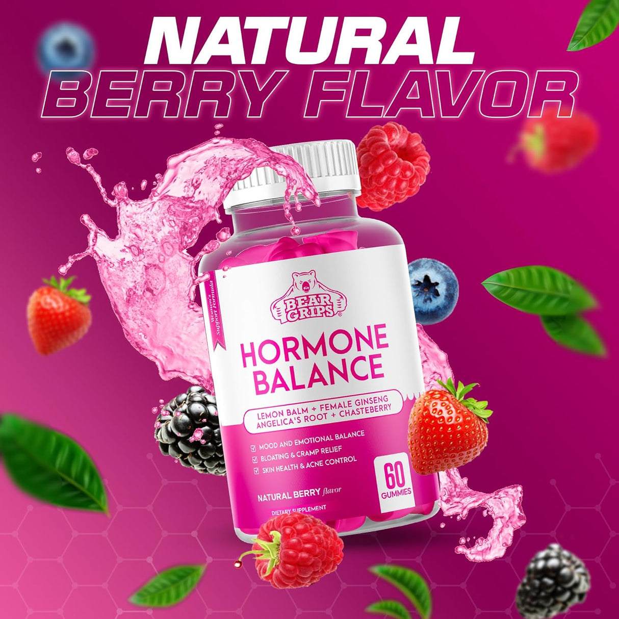 Equilibrio hormonal para mujeres para aliviar dolor
