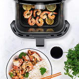 Freidora de aire CHEFMAN 4.5 Qt, fácil de usar, 60 min, autoapagado