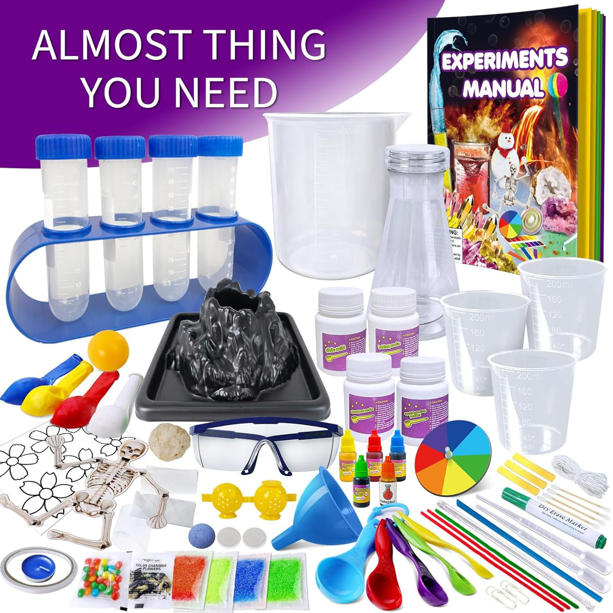 Kit de Experimentos UNGLINGA 150 Proyectos S.T.E.M.