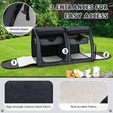 Transportín para gatos PETSITE, 40, con dos compartimentos