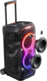 Altavoz portátil JBL PartyBox Stage 320, sonido potente y luces