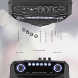 Parlantes  portátil Bluetooth de 800 W PYLE-PRO PPHP121WMB