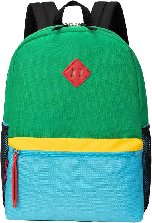 Morral o Mochila escolar para niños pequeños verde HawLander