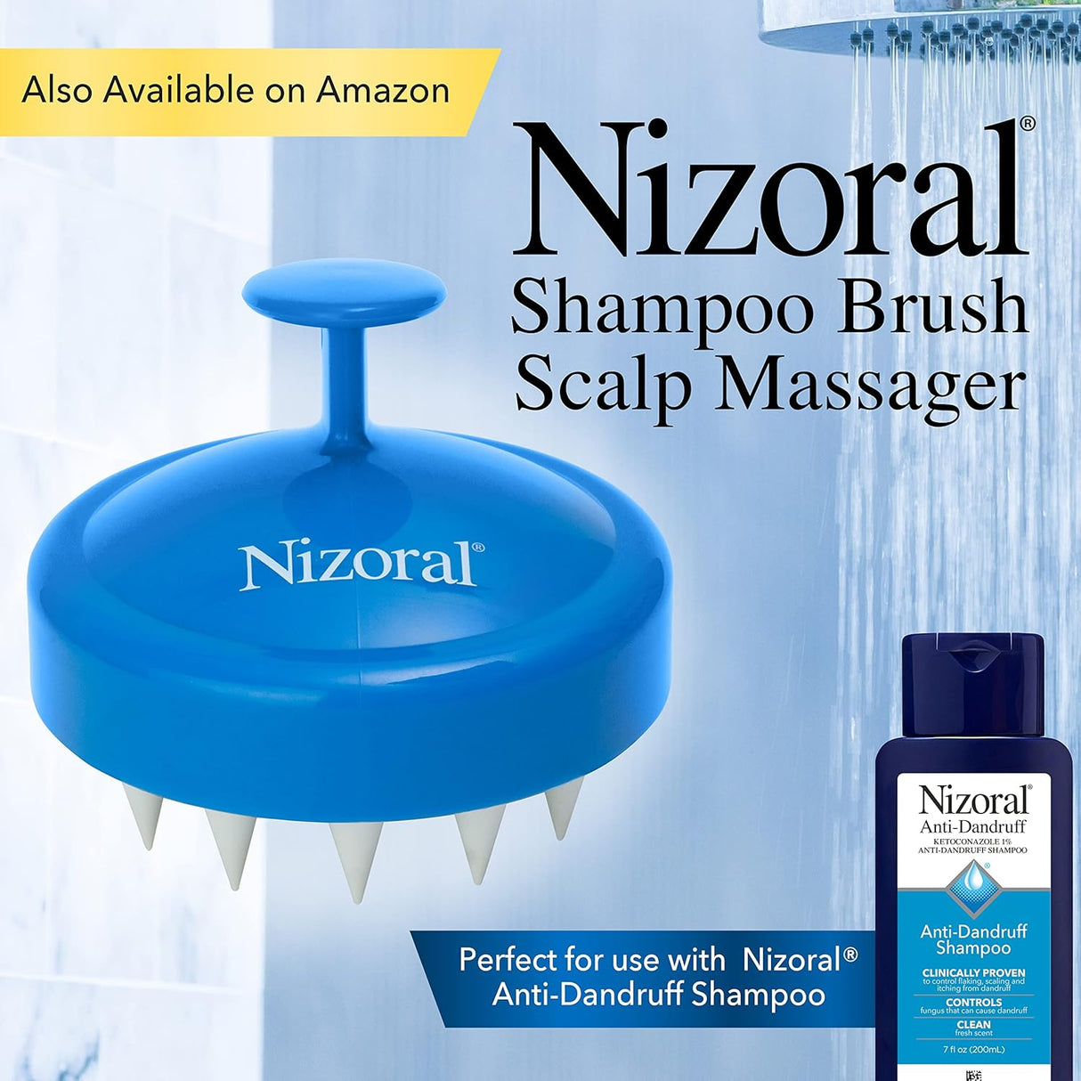 Shampoo anticaspa con 1% de ketoconazol de 14 onzas Nizoral