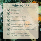 Cápsulas Roar to Life Naturally Shatavari  60 unidades