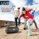 Altavoz inalámbrico portátil Bluetooth Pyle PBMSPG1BK