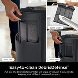 Purificador de aire Shark con filtro HEPA y tecnología Clean Sense