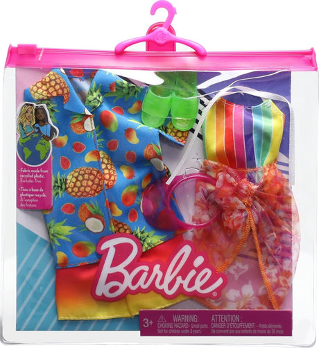 Conjunto de ropa y accesorios Barbie & Ken Fashions 2-Pack