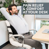 Cojín Lumbar ComfiLife - Espuma Memoria, Malla 3D, Ajustable