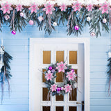 Flores Poinsettia Artificiales, Decoración Navideña, 36 Pcs