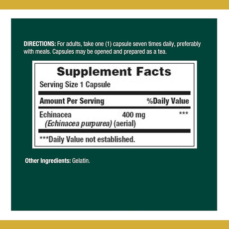 Suplementos Alimenticios todo natural zacate Equinácea