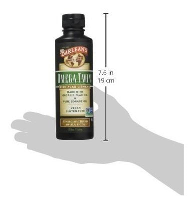 Aceite Lignan Omega de  12 Oz