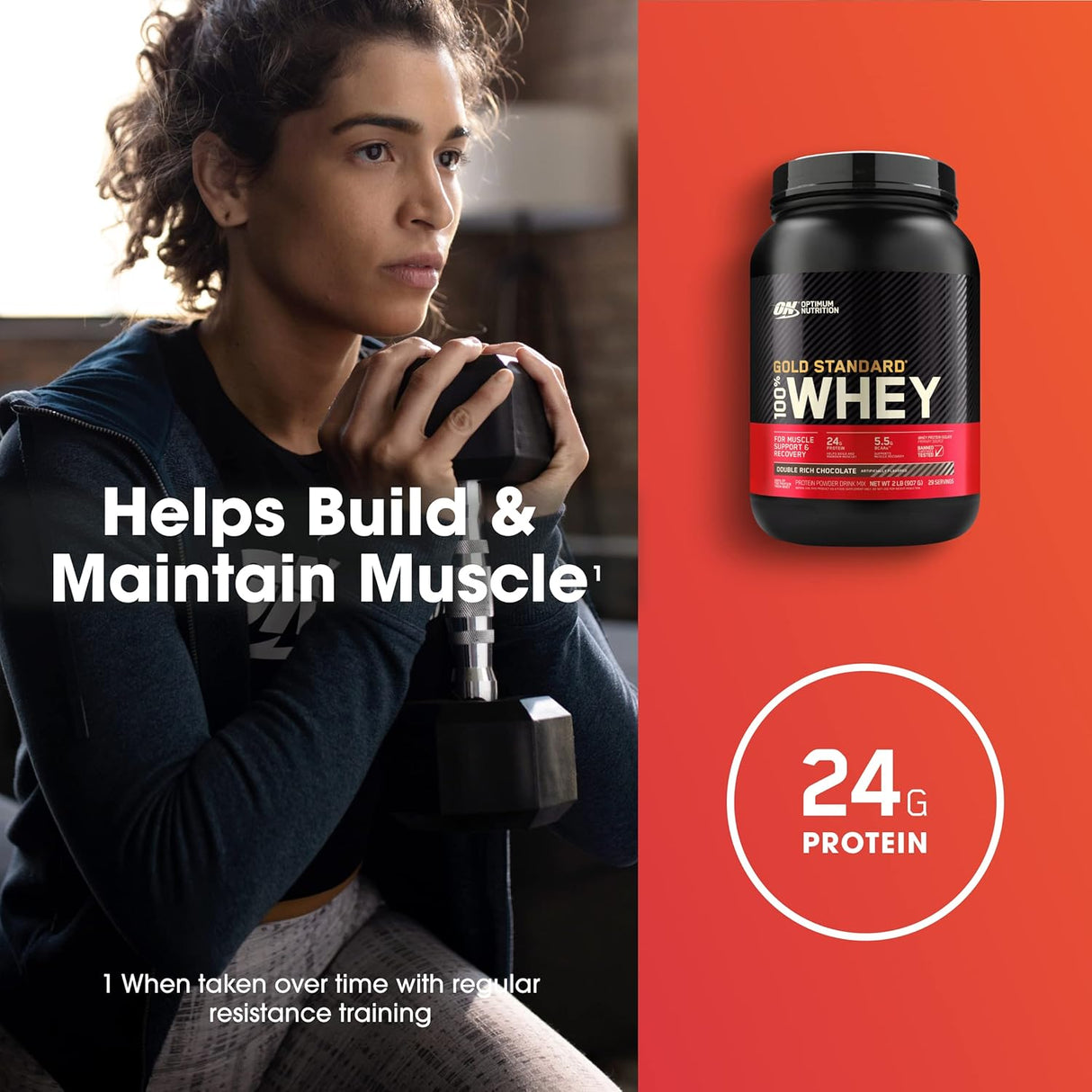 Proteína Whey Optimum Nutrition 100% Gold Standard 2 lb