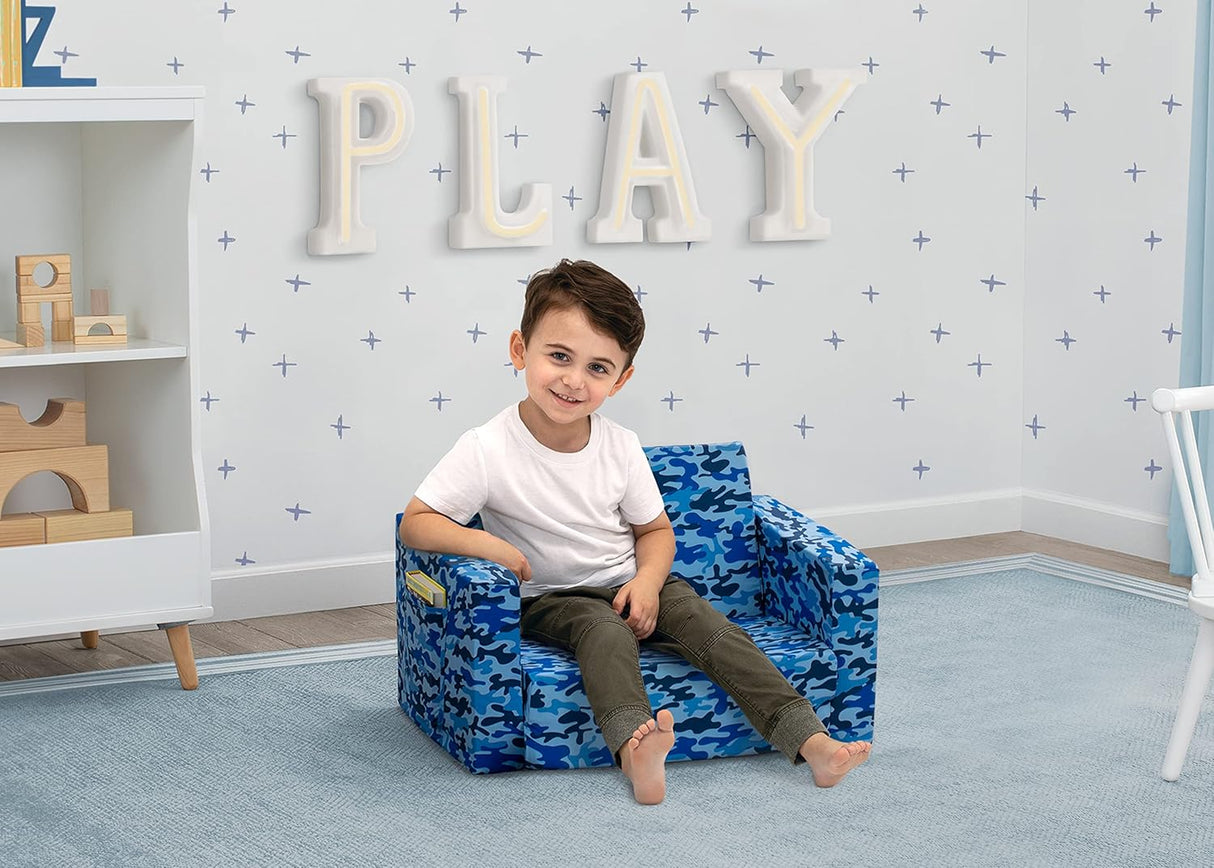 Silla convertible en cama comoda para niños y relajarse