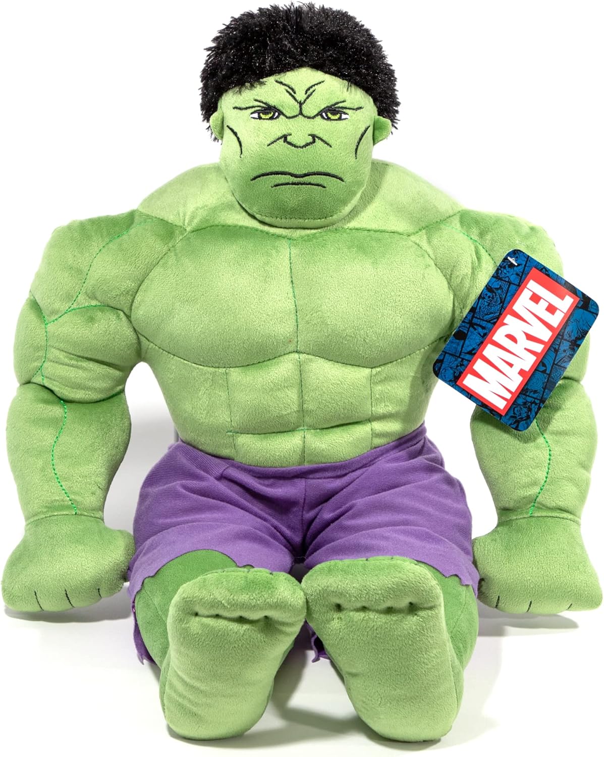 Peluche Hulk Avengers Jay Franco, Suave, 23 pulgadas, Oficial