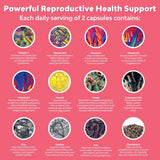 Suplemento multivitamínico prenatal para fertilidad femenina