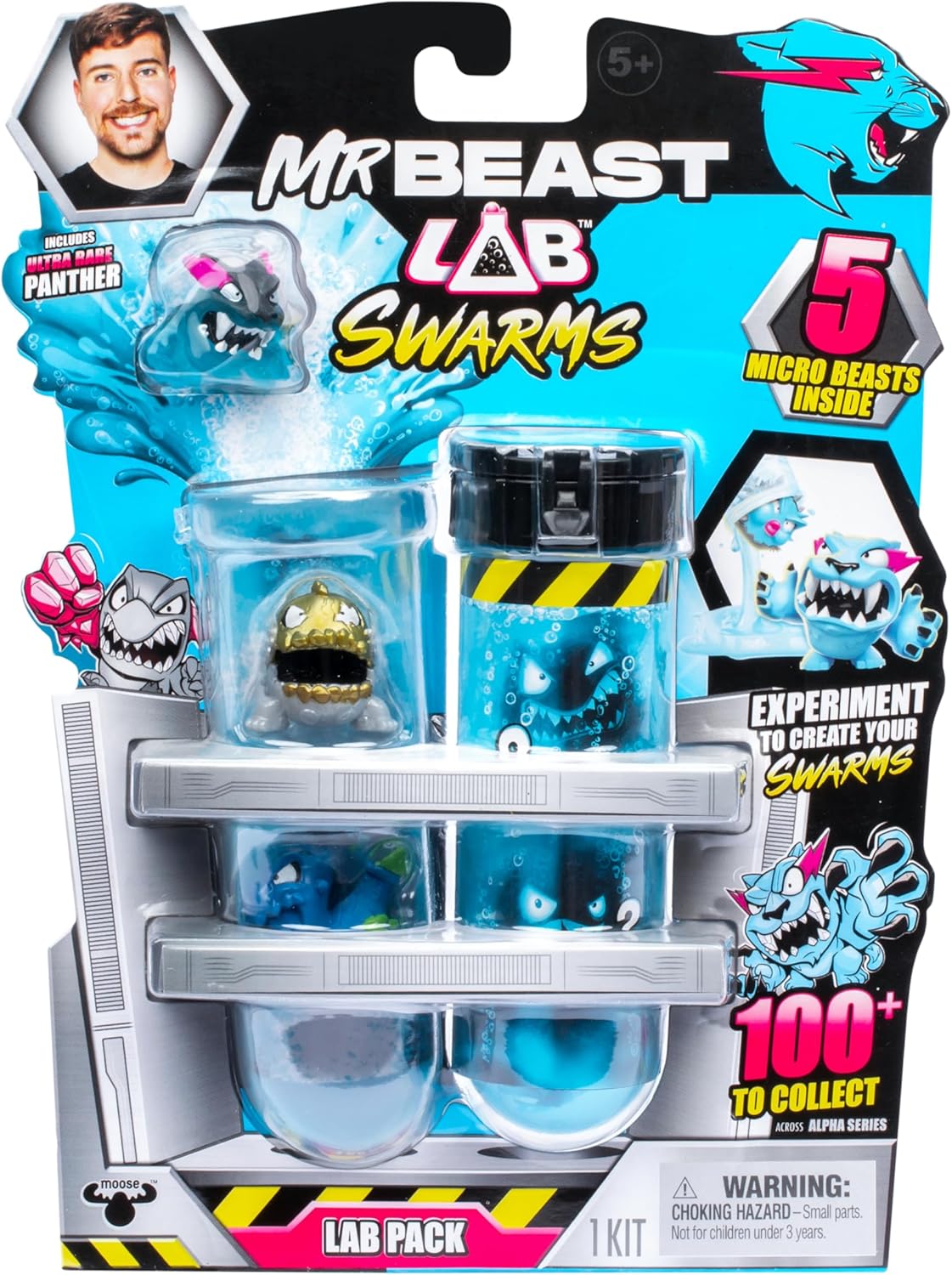 Pack de Laboratorio MrBeast, 5 Personajes Coleccionables 1
