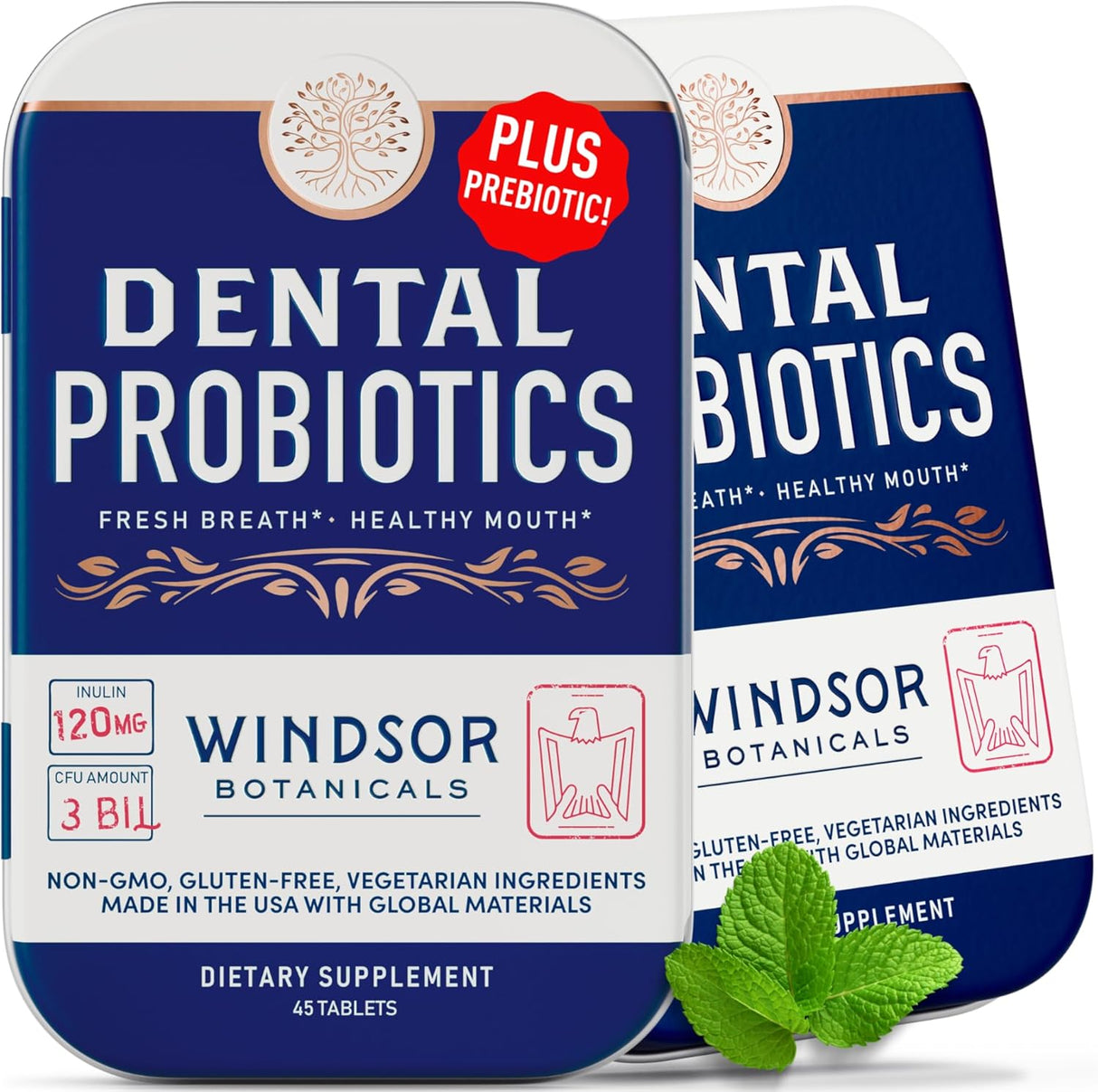 Probióticos Dentales 3BN CFU Lactobacillus Tablets Travel