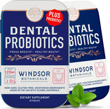 Probióticos Dentales 3BN CFU Lactobacillus Tablets Travel