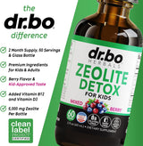 Zeolite Detox Líquido para Niños - Clinoptilolita y Vitaminas, 2oz