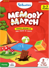 Juego de Memoria Skillmatics - Formas Divertidas para Niños