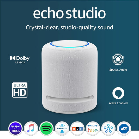 Amazon Echo Studio - Altavoz inteligente con Dolby Atmos