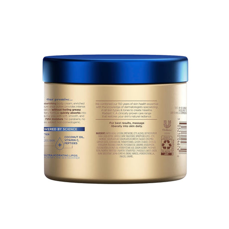 Crema corporal 100% pura manteca de karité y aceite de coco