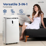Aire acondicionado portátil SereneLife SLPAC240W 12000 BTU