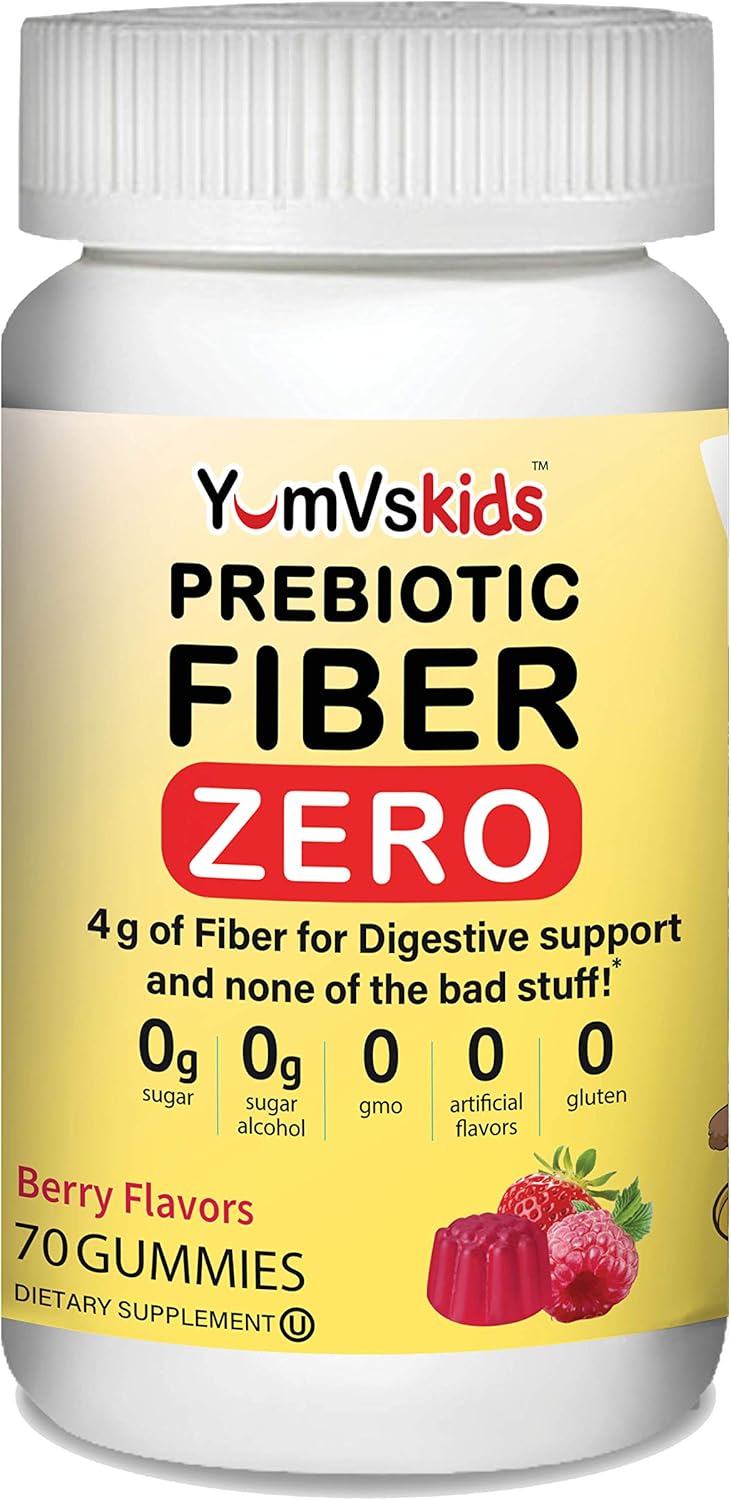 Suplementos prebiótica cero para niños masticables
