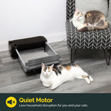Caja de Arena Automática Pet Zone con Filtros y Bolsas, Modelo