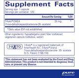Suplemento 7-Keto DHEA 25 mg | Pure Encapsulations | 120 Caps